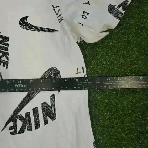 AUTHENTIC NIKE AOP JDI T SHIRT DJ6074-100 Large - Picture 6 of 6